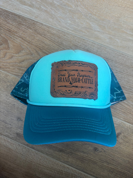 One of a Kind-Brand Your Cattle Hat!
