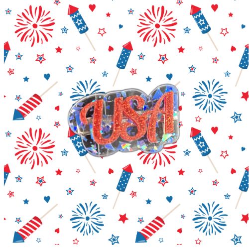 USA Hair Clip