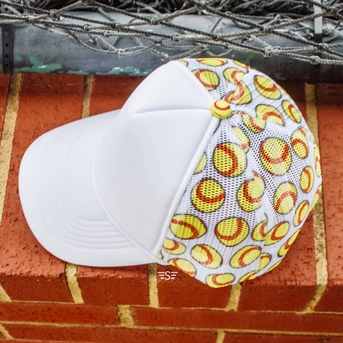 Ready to Customize Softball Mesh Back Cap