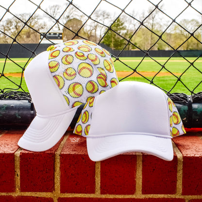 Ready to Customize Softball Mesh Back Cap