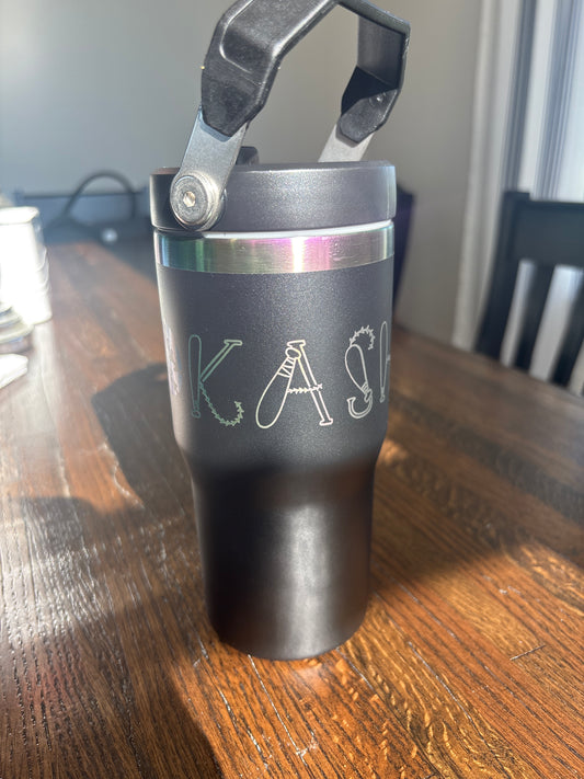 20oz Flip Top Tumbler