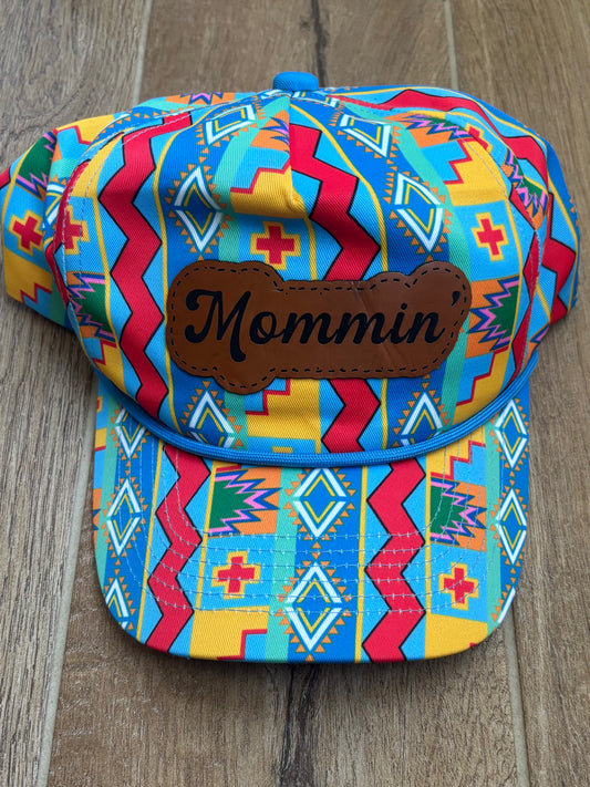 Ready to Customize Vintage Geo Aztec Hat