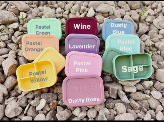 Personalized Silicone Bento Boxes
